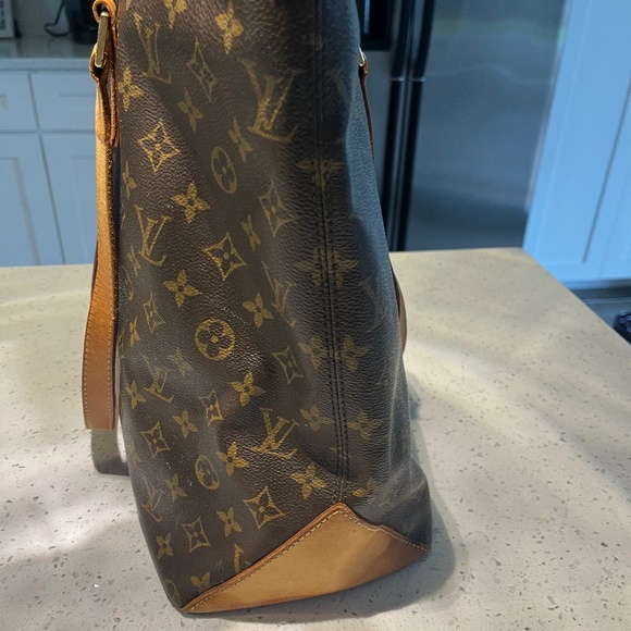 Louis Vuitton Monogram Cabas Mezzo Large Brown Tote - Picture 6 of 12